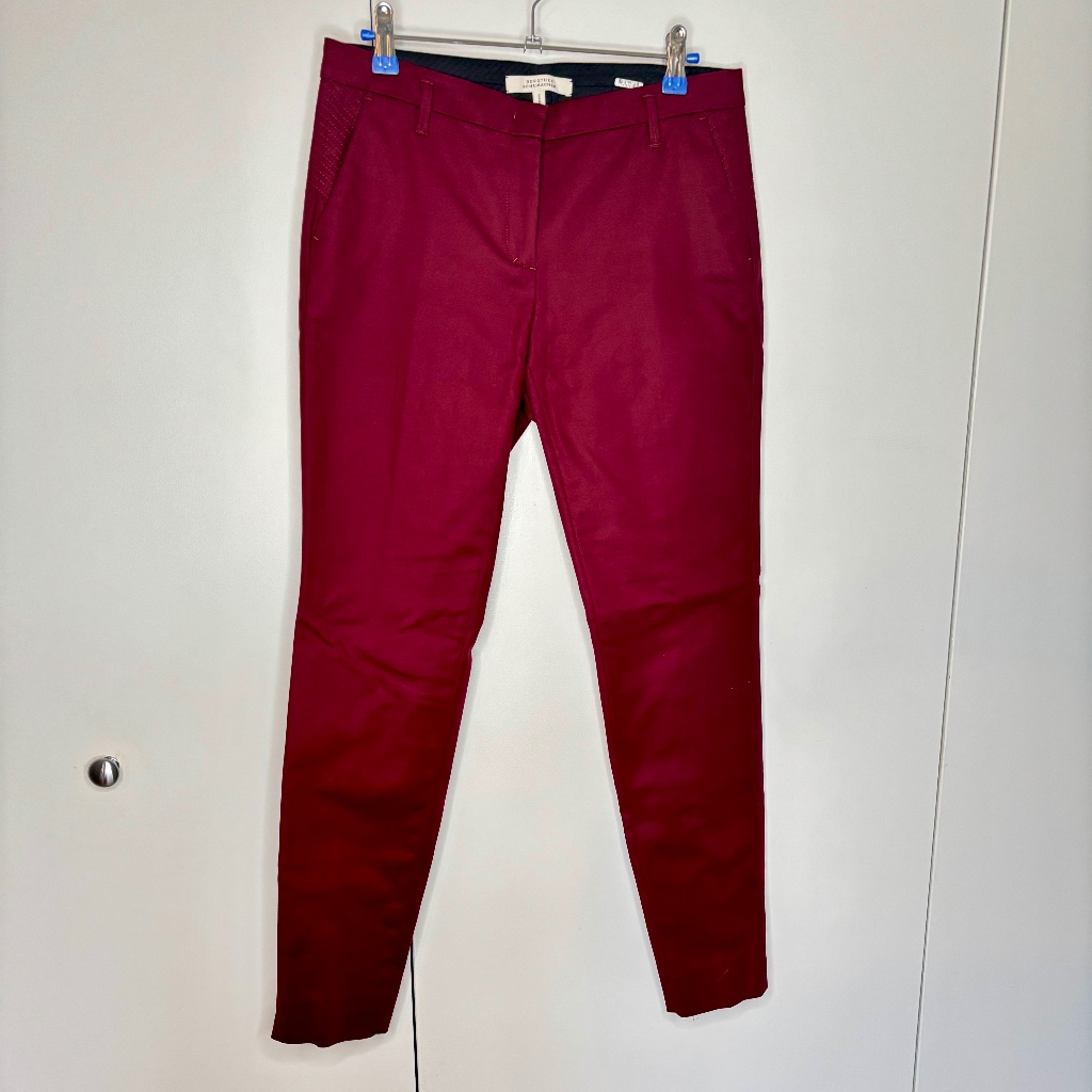 Dorothee Schumacher Burgundy Pants - Size 2